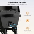 thumbnail image 5 of Flintex Portable Charcoal Grill with 360° Motorized Rotisserie, 2-in-1 Direct & Indirect Cooking, Foldable Outdoor BBQ for Camping & Backyard, 5 of 10