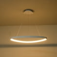thumbnail image 4 of C Cattleya 48W White Aluminum Dimmable LED Pendant Light, 4 of 6