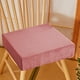 thumbnail image 4 of Cojín Cuadrado de 40 Cm para Suelo, para Adultos y Niños, Suave Tatami Flocado para Sala de Estar y Oficina, Relleno de Espuma Multiusos, 40 X 40 X 3 Cm., 4 of 7
