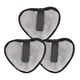 thumbnail image 4 of toallitas desmaquillantes faciales con forma de corazón, suaves, lavables y reutilizables, redondas, para casa y viajes., 4 of 14