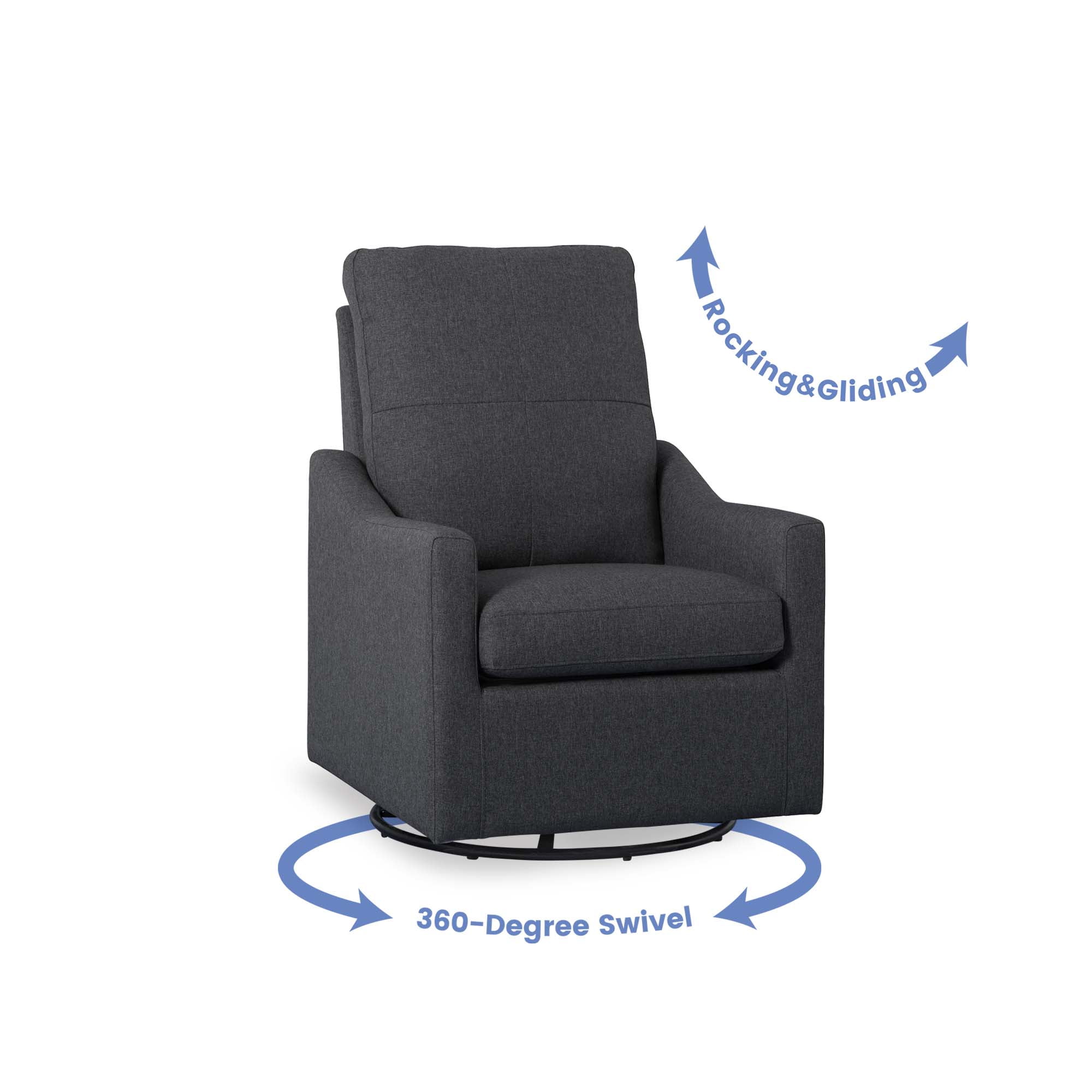 Kenwood nursery glider swivel rocker chair hot sale
