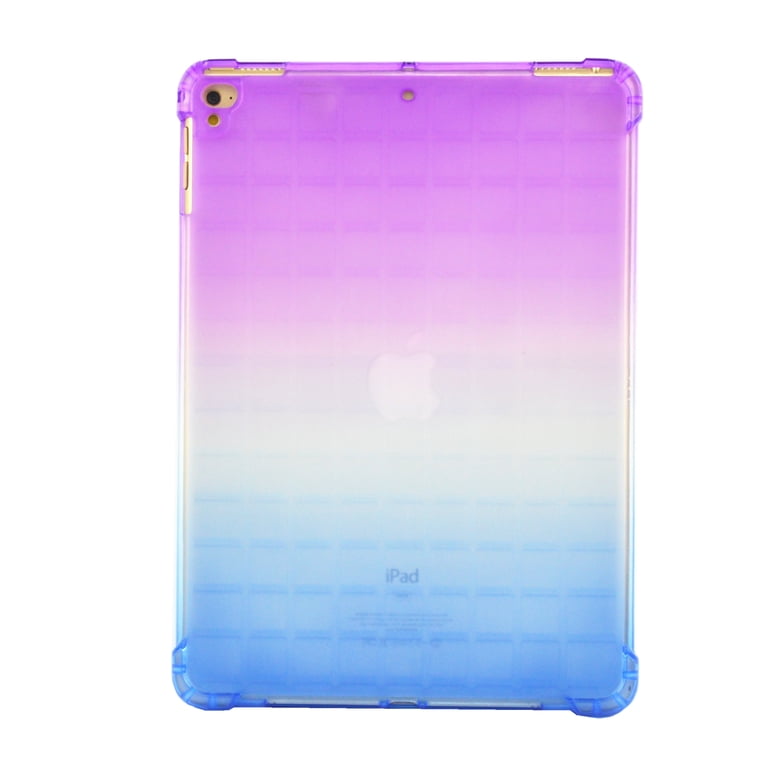 Apple iPad 本体　ケース Rainbow Translucent Back Cover Case for Apple iPad Pro (9.7-Inch