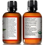 Mayans Secret Organic Neem Oil 4 fl oz for Skin and Hair Care, Cold Pressed Non-GMO Oil