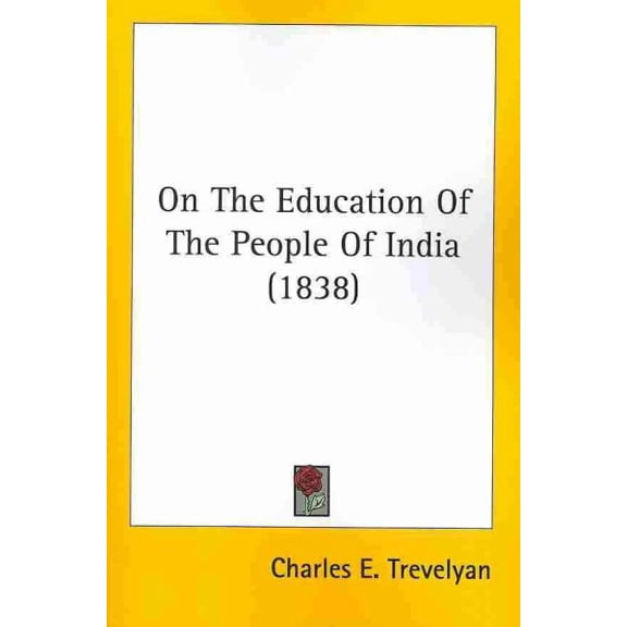 On The Education Of The People Of India