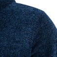 thumbnail image 5 of DHFJKG Mens Zip Up Hooded Sweater Jackets With Fuzzy Lining Solid Color Warm Cardigan Knitted Hoodies Coat With Pockets Leisure Outerwear, 5 of 8