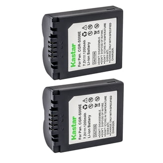 Kastar 2-Pack Battery & USB Charger For Panasonic Lumix FS3 FS5 FX Series Cameras - CGA-S008 Replacement