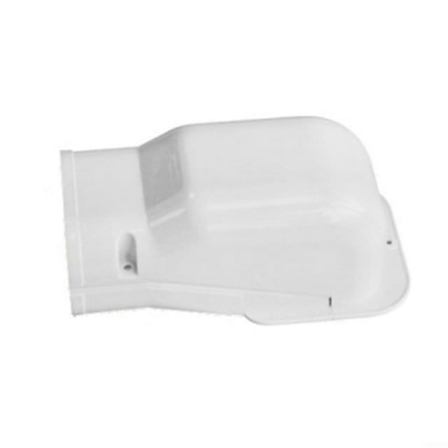 Air Conditioner Hose Cover Conceals and Protects AC Lines Compatible with 1/2P Units PVC Construction Size 160 x 65 x 76mm