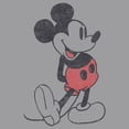 thumbnail image 2 of Boy's Mickey & Friends Distressed Mickey Mouse Pose  Pull Over Hoodie Athletic Heather X Large, 2 of 4