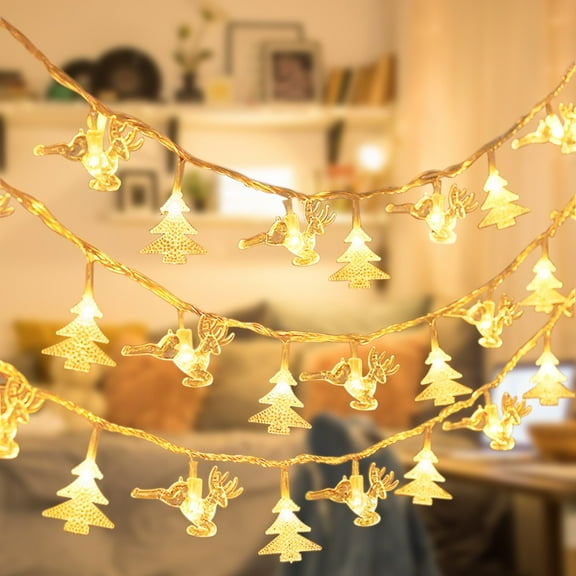 Elegant Choise 3-Meter LED Christmas Tree String Lights - Decorative Holiday Lighting Decor