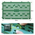 thumbnail image 3 of Green Expandable Plastic Tree Trunk Protector Wrap 6 Pack Weather Proof Mesh Bark Shield For Saplings Plants Garden 11.8X4.7 Inch, 3 of 7