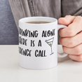 thumbnail image 6 of CafePress - Drinking Conference Call - 11 oz Ceramic Mug - Novelty Coffee Tea Cup, 6 of 6
