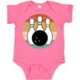 thumbnail image 3 of Inktastic Bowling Pins Ball Bowler Retro Sunset Boys or Girls Baby Bodysuit, 3 of 5