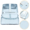 thumbnail image 1 of OULII Dustpan De Acero Inoxidable Plateado Para Limpieza Doméstica Y Exterior Con Compacto Y Mango Ergonómico, 1 of 6