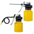 thumbnail image 1 of Junchi Hand Pump Oiler Can Professional Level 8 oz. Capacity Pump Oiler with Metal & Long Flex Spout, 1 of 1