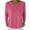 Pink, variant on Elegant Retro Soft Triangle Neck Solid Color Sweater Top Turtleneck Cowl Neck Cozy Long Sleeve Knit Pullover, Pink & Size XXXL