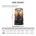 thumbnail image 4 of Pofeuu Flower Meditating Rabbit Print Basketball Jersey, Shirts for Men Youth Basketball Jersey Crew Neck-XX-Large, 4 of 6
