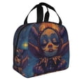 thumbnail image 2 of Fotbe Dreamy Jester Under Stars Bolsa Térmica con Estampado y Forro de Aluminio Grueso Bolsa de Almuerzo con Bolsillo Frontal para Hombres y Mujeres, Ideal para Trabajo, Escuela, 2 of 8