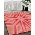 thumbnail image 2 of Ahgly Company Indoor Rectangle Patterned Ruby Red Area Rugs, 8' x 10', 2 of 6