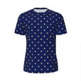 thumbnail image 4 of T Shirt For Men Gold Dot Polka Dots Harajuku Gym T-Shirts Short-Sleeve Quick Dry Tops Summer Casual, 4 of 7