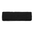 thumbnail image 2 of Black Cotton Sports Headband Exercise Sweatband Elastic Stretch Head Protector, 2 of 3