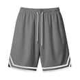 thumbnail image 7 of Favoffer Women High Waist Drawstring Athletic Shorts Casual Summer Beach Vacation Lounge Workout Gym Running Shorts with Pockets, 7 of 7