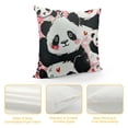 thumbnail image 4 of Cute Cartoon Panda Throw Pillow Covers Decorative Square Pillowcase Cushion Covers for Sofa Couch Living Room Bedroom, 4 of 5