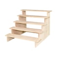 thumbnail image 5 of Wood Display Riser Stand Wooden Display Stand for Cupcake Figurines Desktop 5 layer 30cm, 5 of 7