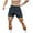 Black, variant on Dagugfen Athletic Mens Shorts Summer Elastic Waist Drawstring Fitted Solid Color Comfy Workout Gym Shorts
