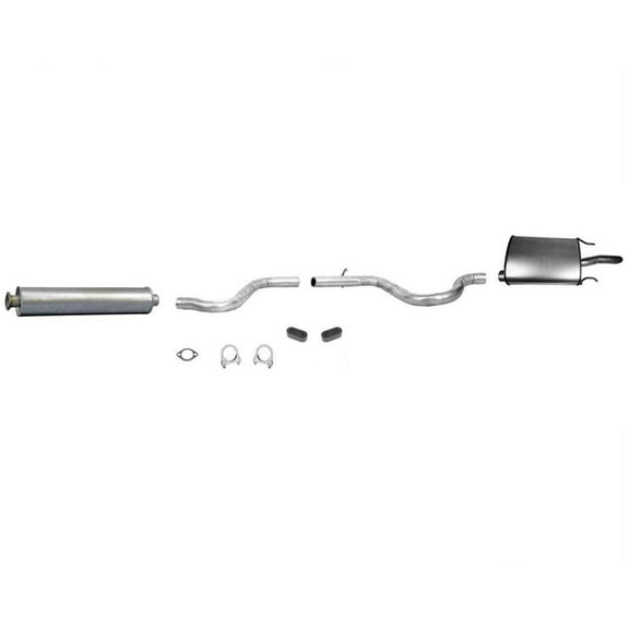 Front Resonator Middle Pipe & Muffler Exhaust System fits 2005-09 LaCrosse 3.8L