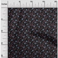 thumbnail image 2 of oneOone Polyester Lycra Black Fabric Floral Sewing Material Print Fabric By The Yard 56 Inch Wide, 2 of 4