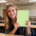 thumbnail image 4 of 1 Pack 8.07in Neutral Soft Tone Line Notebook, 28 Sheets Minimalist Desk Journal, Portable Compact Pocket Writing Pad For Daily Task Recording & Desk Decor, 4 of 6