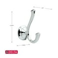 thumbnail image 3 of Linden Single Robe Hook in Chrome, 3 of 3
