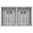 thumbnail image 3 of Ruvati RVH7350 Undermount 16 Gauge 30 in. Kitchen Sink Double Bowl, 3 of 5