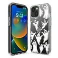 thumbnail image 3 of MUNDAZE Apple iPhone 13 Pro Max Shockproof Clear Hybrid Protective Phone Case Cute Halloween Spooky Floating Ghosts Horror Scary Cover, 3 of 5