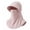 Pink, variant on IAJFHAFS 3 In 1 Summer Cooling Balaclava Breathable Sun Protection Hood with Neck Guard & Face Mask Outdoor Cycling Sun Hats for Women Men Light Green
