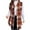 #003 Deep Red-A1, variant on Tianiyouqing Women's Plaid Vest Christmas Cardigan Winter Fall Flannel Vest Sleeveless Blazer Jacket Long Shacket Vest Gray M