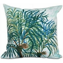 Simply Daisy 16" x 16" Palms Floral Print Pillow