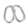 thumbnail image 4 of Unique Bargains 32x15mm Oval Buckles Iron Electroplating Silver Tone 20 Pack, 4 of 4