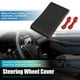 thumbnail image 2 of Funda para volante cosida a mano con aguja e hilo, ajuste Universal, 15,4-16 pulgadas, 39-40,5 cm de diámetro, para coche y SUV, 2 of 8