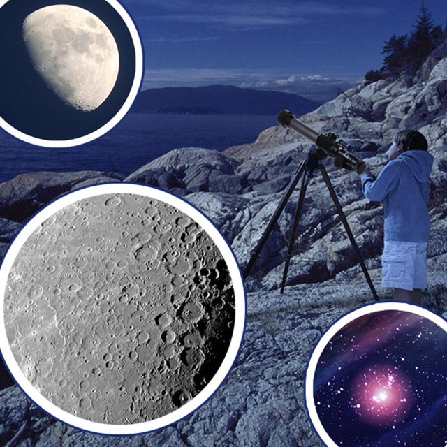 20X 30X 40X Telescopio astronómico refractor para niños Combo con trípode Ndcxsfigh Nuevos Originales