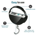 thumbnail image 2 of Luggage Scale Battery-Free Digital Suitcase Scale with LCD Display & Hook,Portable Handheld Weight Scale 110lb/50kg, L2060, 2 of 11