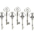 thumbnail image 1 of Llave Skeleton Makhry Mixed 20, extra grande, plata envejecida, 1 of 6