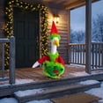 thumbnail image 6 of Qonioi Goose Outfit for 23 Inch Statue, Christmas Goose Clothing with Hat, Red Festive Yard Goose Clothes for Patio Garden Lawn Decoration, 6 of 7