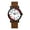 Black Brown, variant on Metal Nurse Watch-Medical Scru, Red Pulsometer, Easy Read Dial with Day/Date, Water Resistant