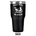 thumbnail image 2 of bCreative - LCT Creative Official Wake Pray Sleigh 30 oz Travel Tumbler, Stainless Steel, Vacuum Insulated with Leak Resistant Slide-Lock Lid, 2 of 7