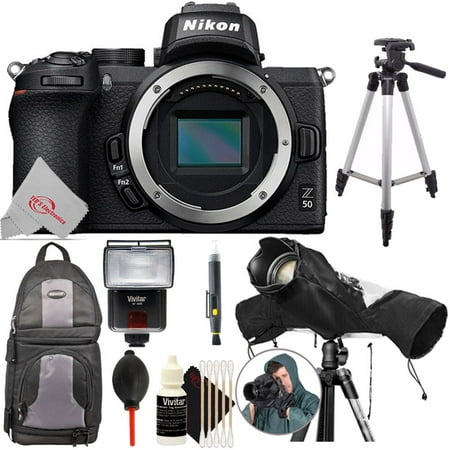 Nikon Z 50 20.9MP APS-C Mirrorless Digital Camera Body + Top Accessory Kit