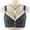 Black, variant on loopsun Womens Plus Size Bra,Woman's Embroidered Glossy Comfortable Breathable Bra Underwear No Rims