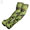 thumbnail image 2 of Gustave 1 Pair Cooling Arm Sleeves for Men Women, UV Sun Protection Camouflage Arm Sleeves Covers with Thumb Hole for Outdoor Sports Basketball Driving Cycling Golf Fishing, 2 of 7
