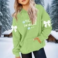 thumbnail image 3 of Bows pour Filles, Haut à Manches Longues Col Rond pour Garçons et Filles, Sweat à Capuche pour Enfants, 3 of 6