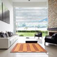 thumbnail image 6 of Ahgly Company Indoor Rectangle Abstract Bright Orange Abstract Area Rugs, 3' x 5', 6 of 6